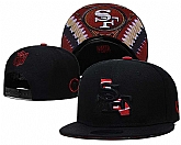 San Francisco 49ers Team Logo Adjustable Hat YD (6),baseball caps,new era cap wholesale,wholesale hats